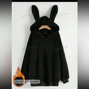 Fluffy bunny sweater